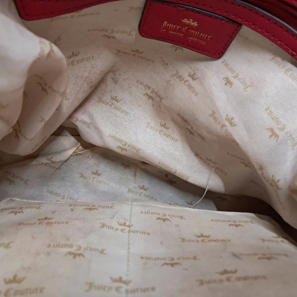 JUICY Couture RARE Red Cloud 9 Designer Women's Bag Y2K Puffer - Picture 9 of 16